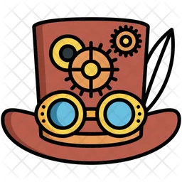 Hat With Goggles  Icon