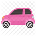 Mini Car Hatchback Transport Icon
