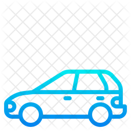 Hatchback Car  Icon