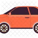 Hatchback car model  Icon