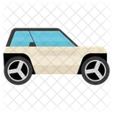 Mini Car Hatchback Transport Icon