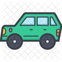 Hatchback Luxury Car Icon