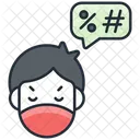 Hate Speech Harassment Bullying Icon