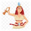 Hathor Goddess Egyptian Goddess Egyptian Mythology Icon