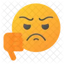 Dislike Thumbs Down Hate Icon