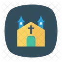Haunted Building Church Icon