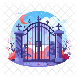 Haunted gate  Icon