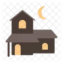 Haunted House Home Icon