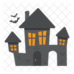 Download Free Haunted House Icon Of Flat Style Available In Svg Png Eps Ai Icon Fonts