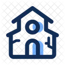 Haunted House Building Castle Icon