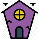 Halloween House Horror Icon