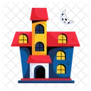 Spooky House Haunted House Haunted Home Icon