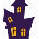 Halloween House Haunted Icon