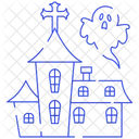 유령의 집 집 소름 돋는 아이콘