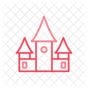 Haunted Building House Icon