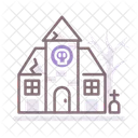 Haunted House Castle Dark Icon