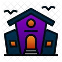 Haunted House House Building Icon