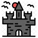 Castle Haunted House Phantoms Icon