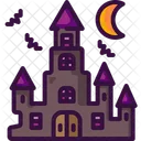 Haunted House Architecture And City Phantoms Icon