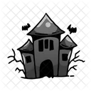 Haunted House Halloween Horror Icon