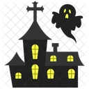 Haunted House House Spooky Icon