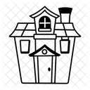 Haunted House Home Property Icon