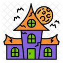 Haunted House Castle Night 아이콘