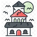 Haunted Houses Ghost Stories Halloween Icon