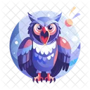 Haunted Owl Bird Creature Icon