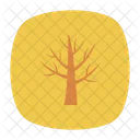 Haunted Tree Nature Icon