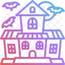 Hauntedhouse Halloween Horror Icon