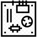 Hauptplatine Schaltung Elektronik Symbol