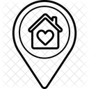 Haus Unterkunft Familienhaus Symbol