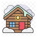 Haus Heim Winter Symbol