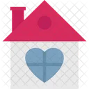 Gebaude Traumhaus Familienhaus Symbol
