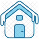 Haus Winter Zuhause Icon