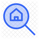 Haus Suche Immobilien Icon