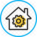Wohnen Entwicklung  Symbol