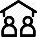 Haus Familie Zuhause Symbol