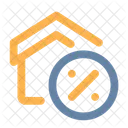 Haus Rabatt  Symbol