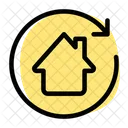 Haus recyceln  Symbol