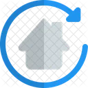 Haus recyceln  Symbol