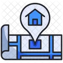 Lage des Hauses  Symbol