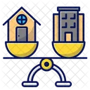 Haus und Wohnung  Symbol