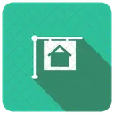 Haus Tafel Banner Symbol