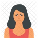 Hausfrau Dame Weiblich Symbol