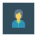 Hausfrau Frau Avatar Symbol