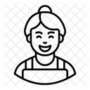 Haushalterin Haushaltshilfe Hauswartung Symbol