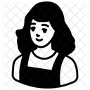 Hausfrau Madchen Frau Symbol