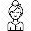 Hausfrau Hausdame Berufstatige Frau Symbol